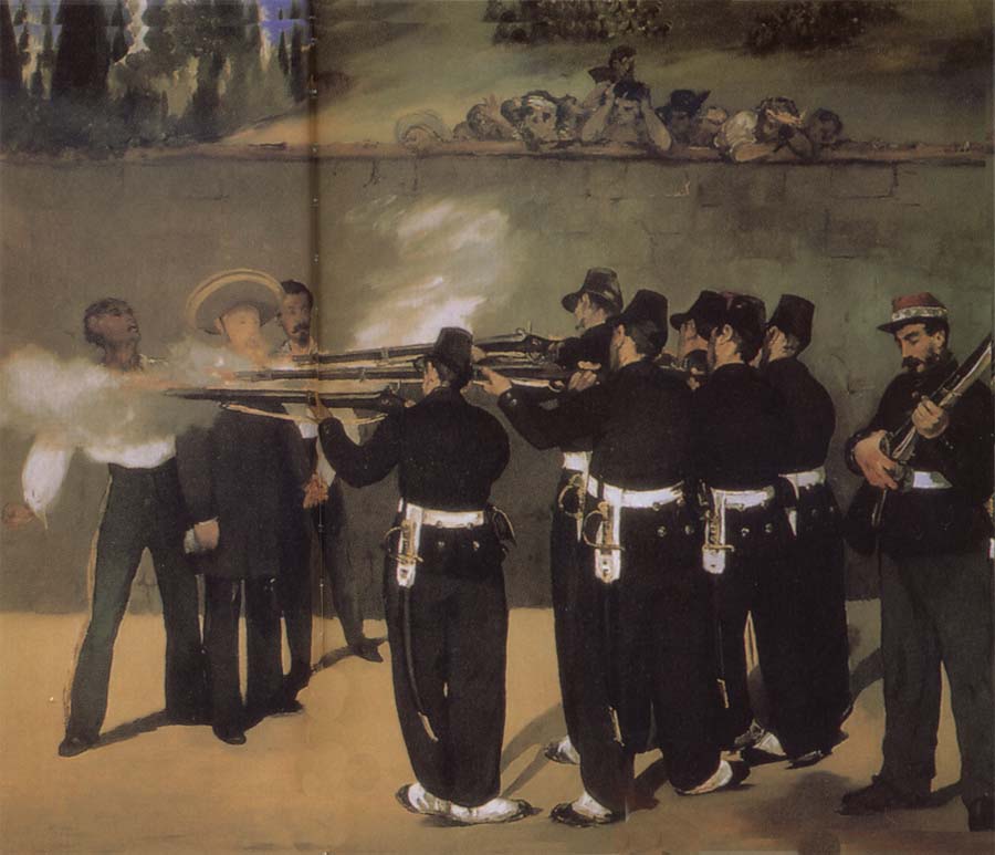 Edouard Manet,Execution of Maximillian